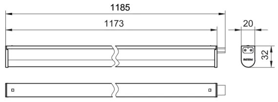 Philips - LED Podlinkové svietidlo PROJECTLINE LED/13W/230V 3000/4000/6500K