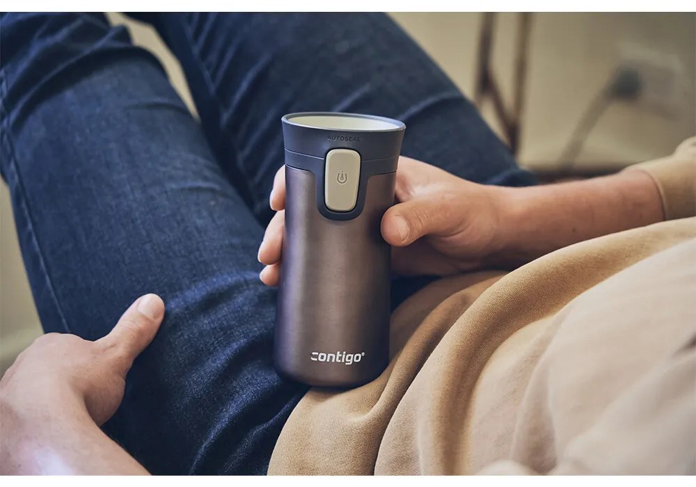 Contigo Termo fľaša Pinnacle 300 ml Transparent Matte Latte