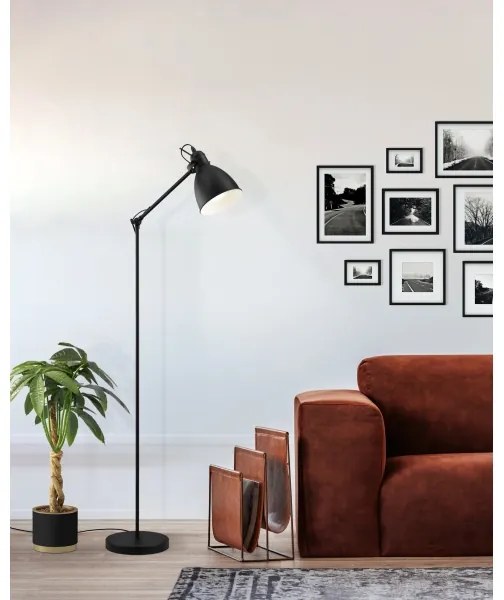 Eglo 49471 - Stojaca lampa PRIDDY 1xE27/40W/230V