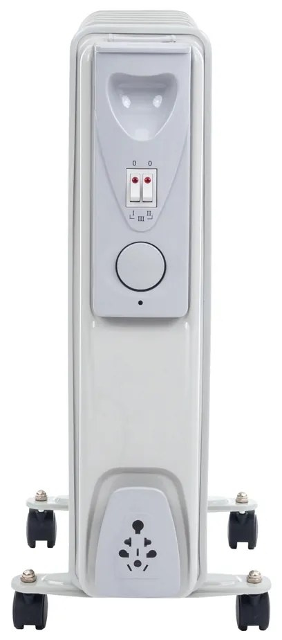 Elektrický olejový radiátor NB-1011 2000 W - biela