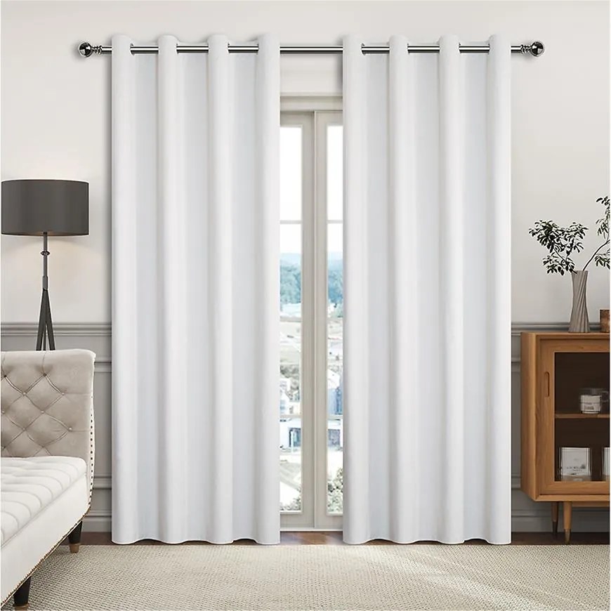 Závesový materiál YH2024/2 krémová 150 cm Tovar na mieru