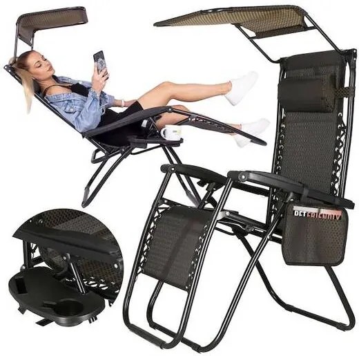 Záhradné lehátko SPRINGOS GC0029