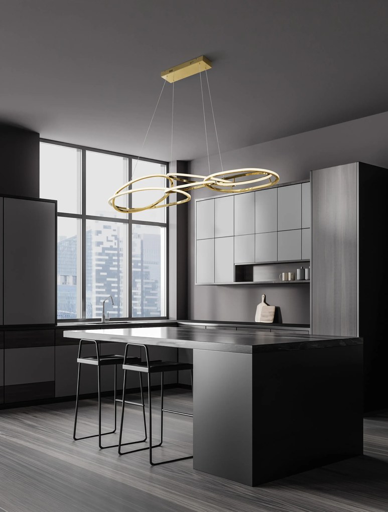 LED luster Nudos
