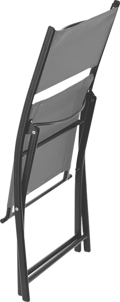 CH Súprava balkónového nábytku Scalp - sivá