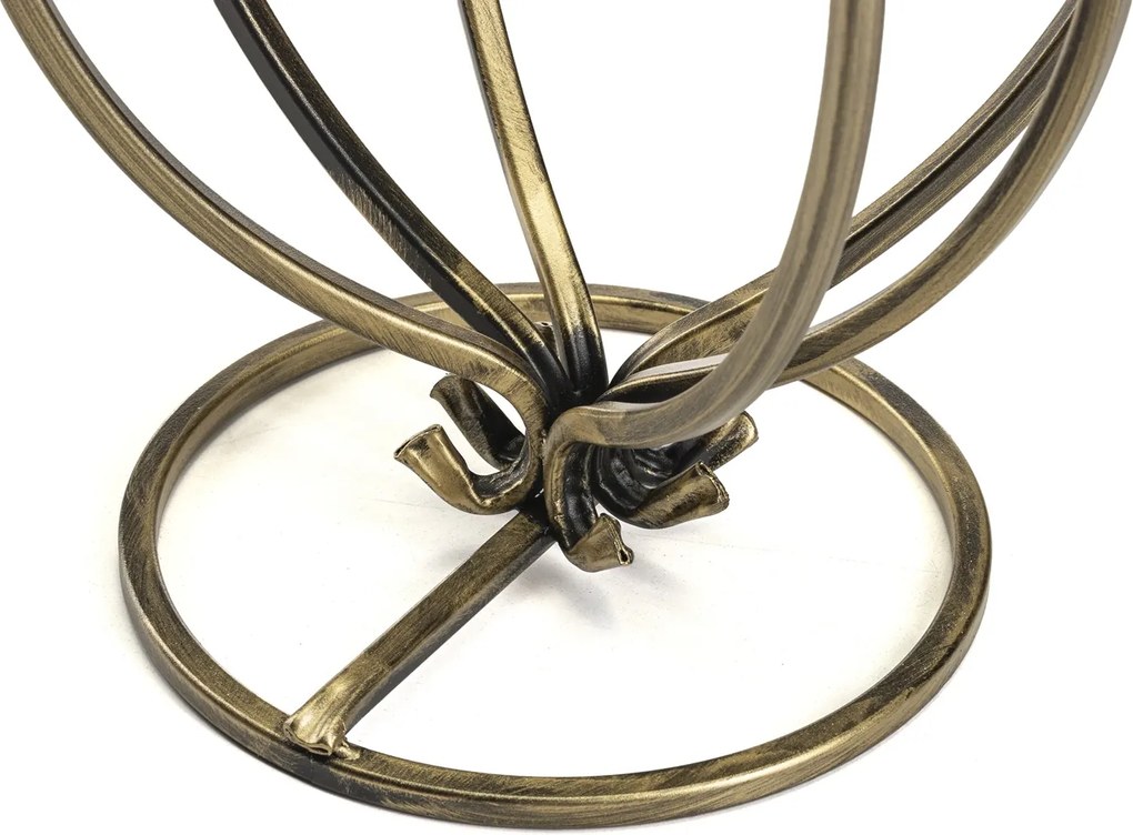 STOJAN NA KVETINÁČ VIRELLA 54X30 CM ZLATÁ