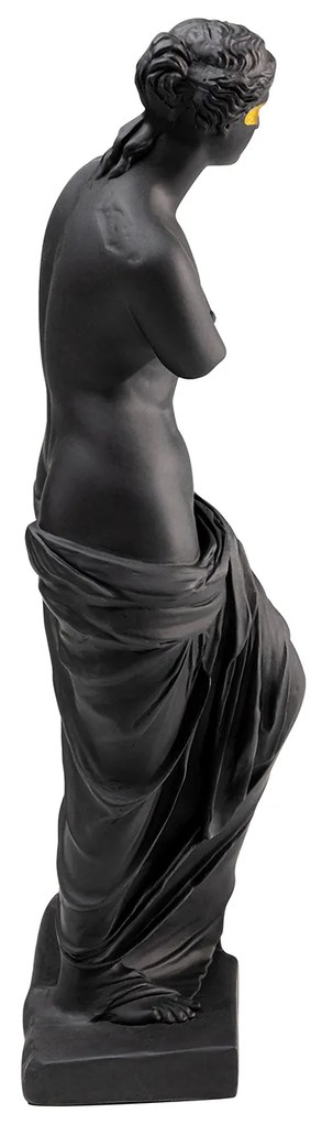 Sculpture dekorácia čierna 48 cm