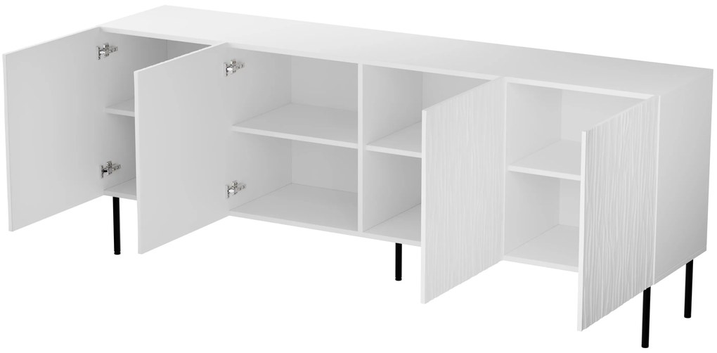 Cama Biela komoda Jungle 4D