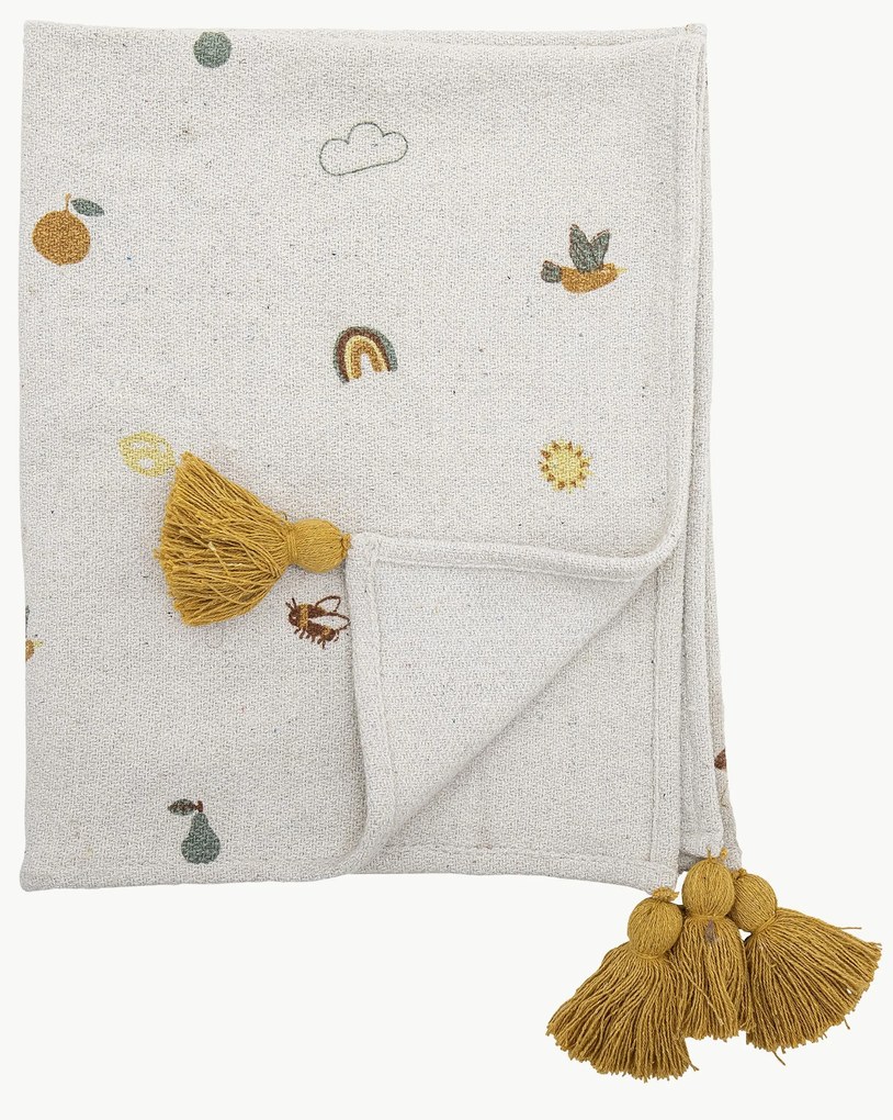 Pléd so strapcami Agnes