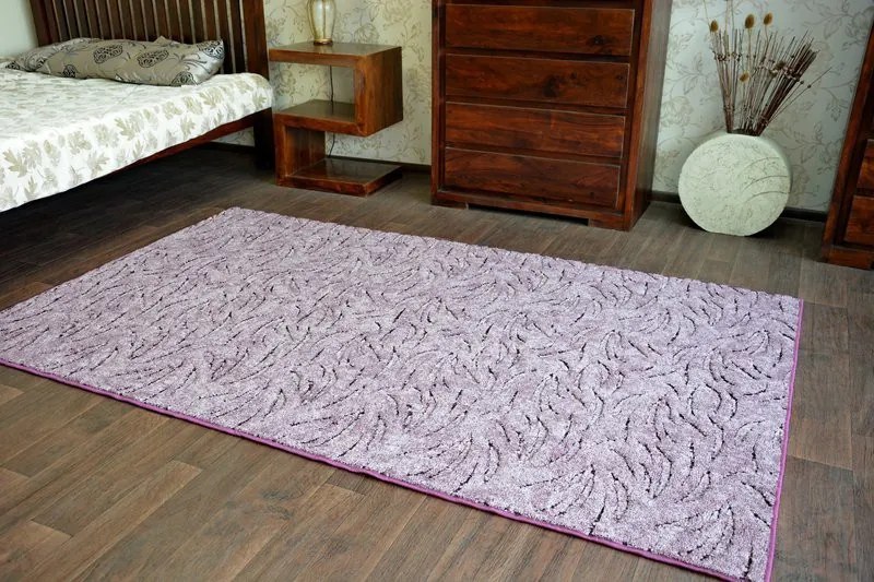 Wykładzina dywanowa IVANO 417 fiolet-NEPUBLIKOVAŤ ! - 400 cm