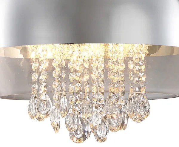 Krištáľové nástenné svietidlo LUNA 1xE14/40W/230V