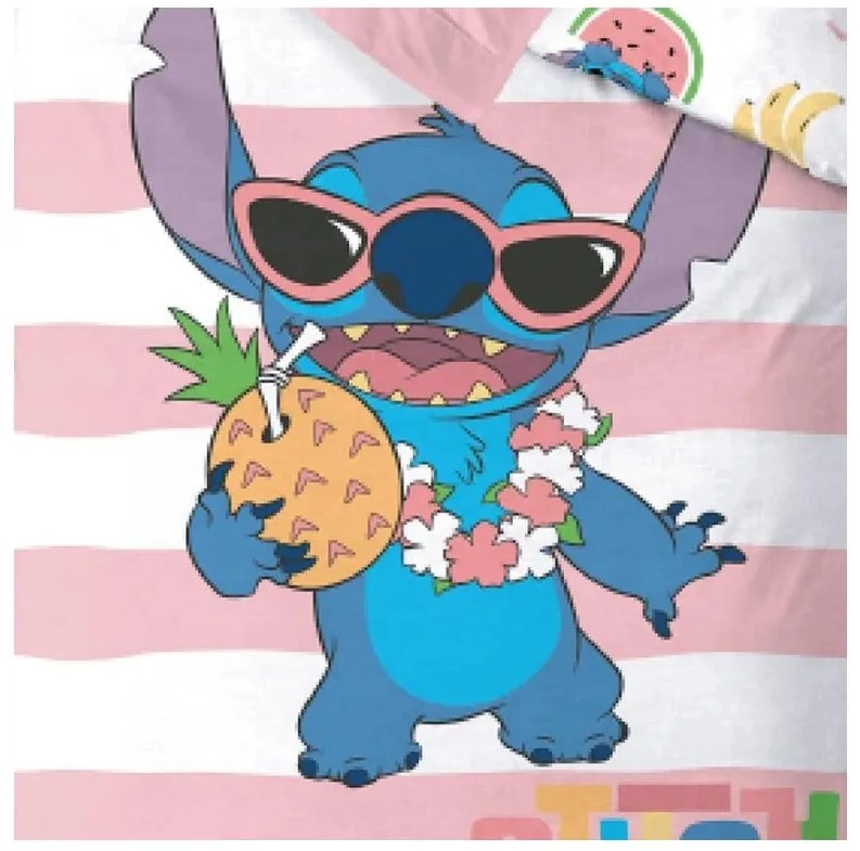 Detské obliečky Lilo a Stitch Piňa Colada 140x200/70x90 cm