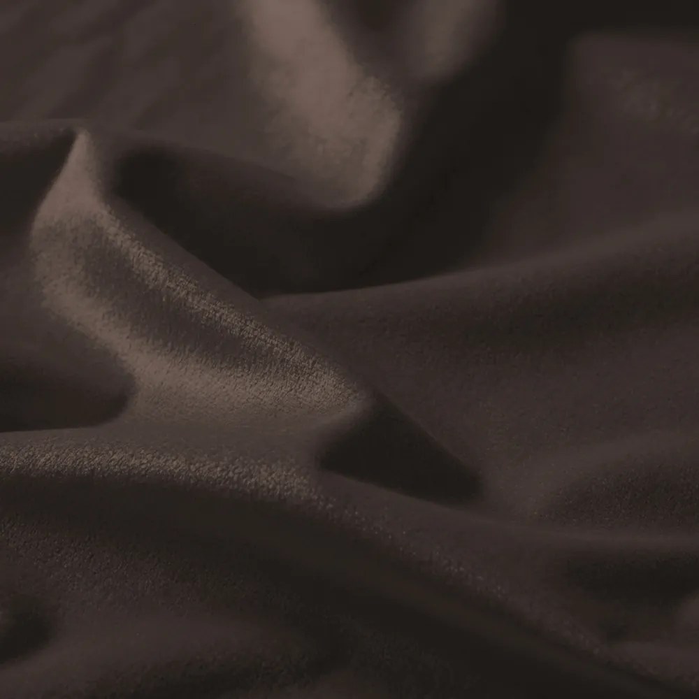 Biante Zamatový štvorcový obrus Velvet Prémium SVP-016 Tmavo hnedý 50x50 cm
