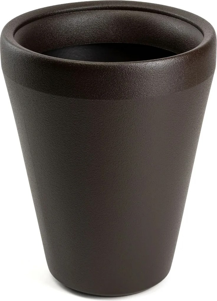 Sada 2 ks květináčů Purea 51,2x39,5/34,9x39,5 cm mokka hnědá