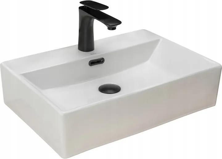 REA - Umývadlo na dosku Bonita 51x36 biele (REA-U8701)