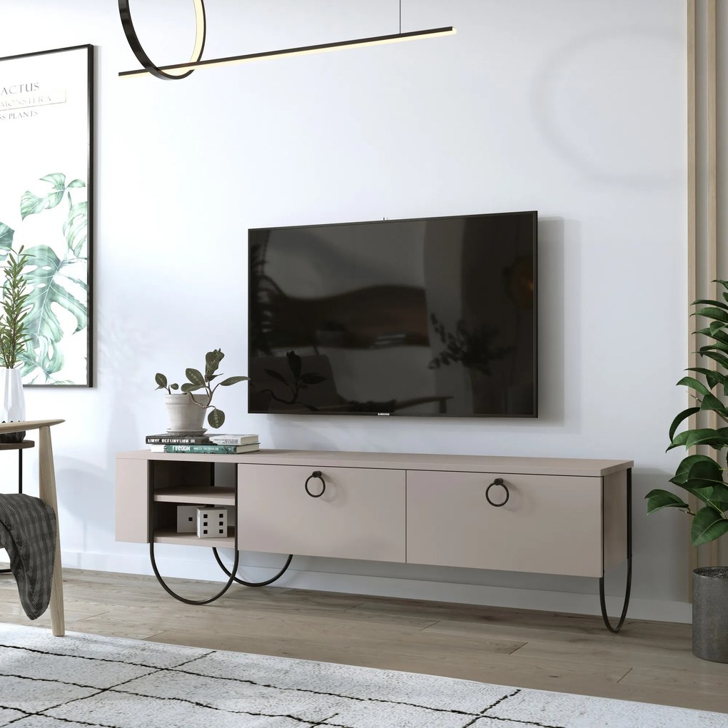 TV stolík/skrinka Narnia (Svetlá mokka). Akcia -19%. Vlastná spoľahlivá doprava až k Vám domov. 1072263