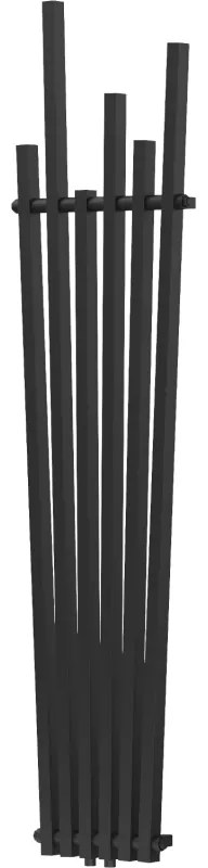 Mexen Omaha, vykurovacie teleso 1800 x 420 mm, 655 W, čierna, W208-1800-420-00-70