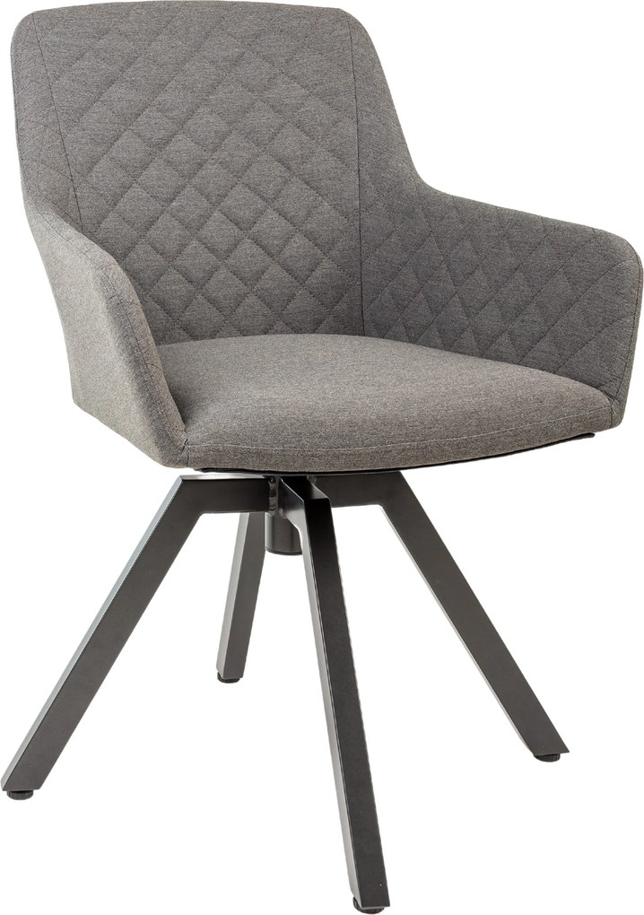 Doppler PRATO PARIS sivá, otočné kreslá, 8+1