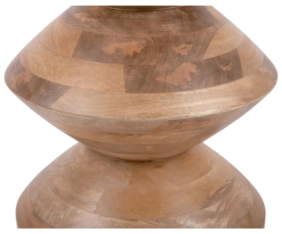 Okrúhly odkladací stolík z mangového dreva ø 35 cm Totem – Leitmotiv