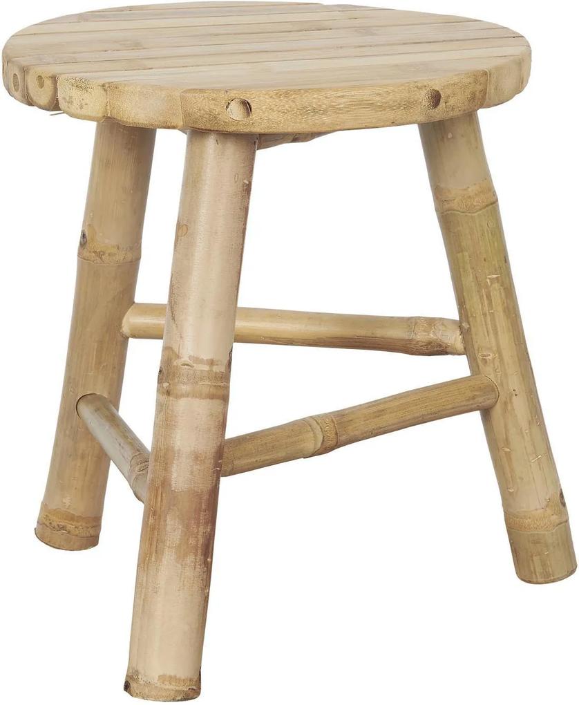 IB LAURSEN Bambusová stolička Bamboo Stool