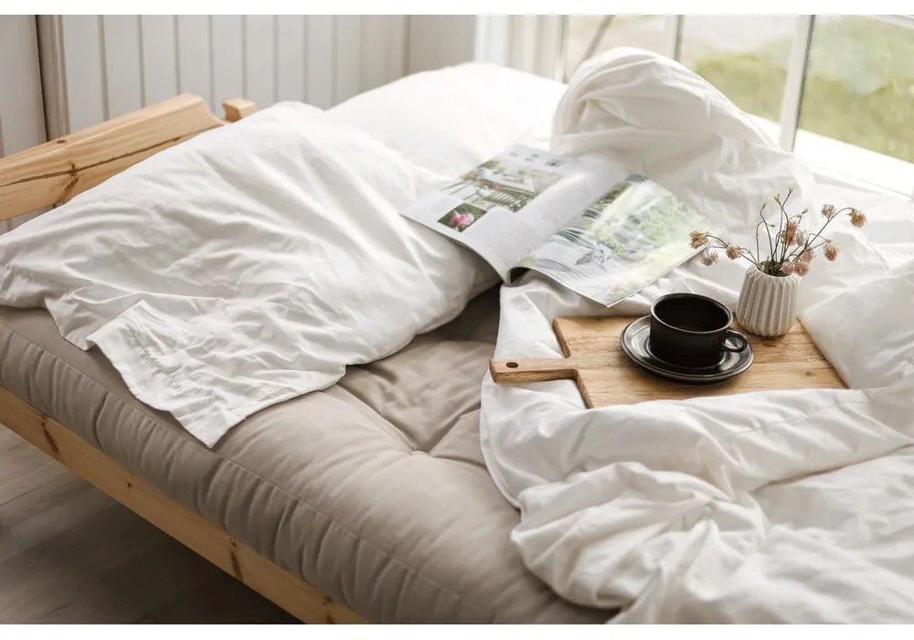 Horčicová rozkladacia pohovka 190 cm Grab Carob – Karup Design