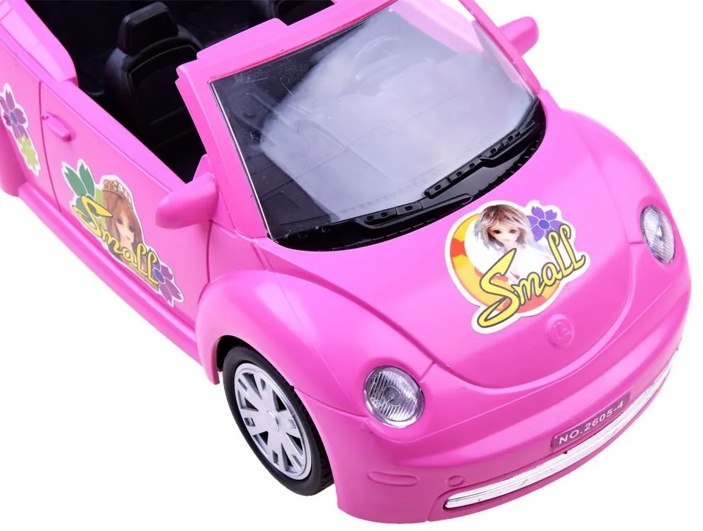 RC Autíčko Beetle Cabrio na diaľkové ovládanie Inlea4Fun ALDINE SMALL CAR