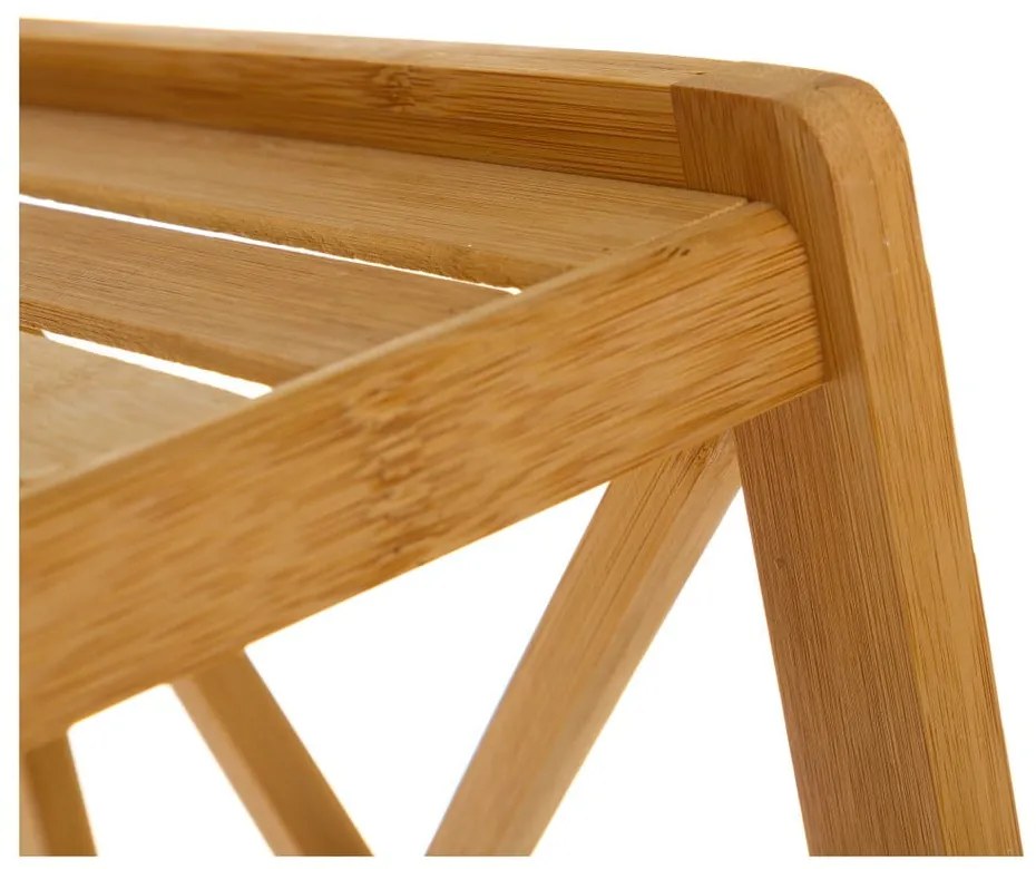 Regál so 4 policami Casa Selección Bamboo