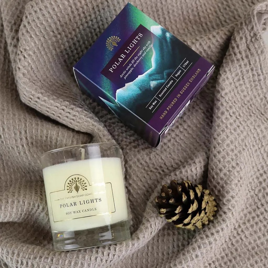 The English Soap Company Vonná sójová sviečka Polar Lights  170 ml