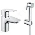 Grohe Start Edge - Umývadlová batéria s bidetovou spŕškou, chróm 23773001