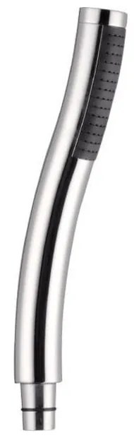 Plastová sprchová hlavica v lesklo striebornej farbe – Sapho