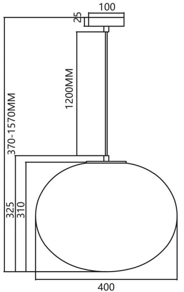 Luster na lanku CAMPANIA 1xE27/60W/230V zlatá