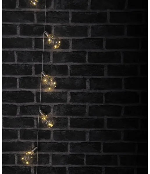 LED Dekoračná reťaz SMOLDER 2,1 m 10xLED/2xAA