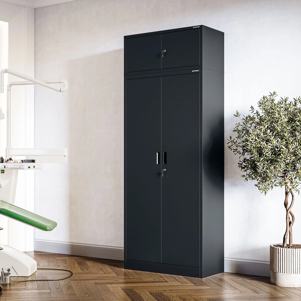 Nadstavec na skriňu antracitová, 800x380x400 mm: EWA
