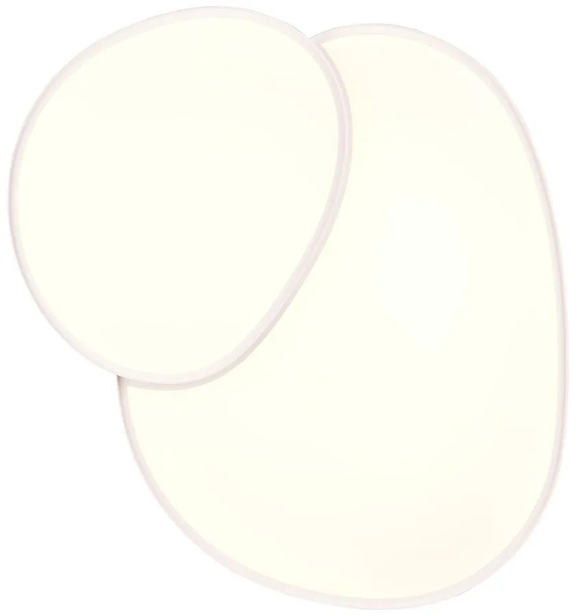 Biele LED stropné svietidlo 63.5x77 cm Rise – Trio