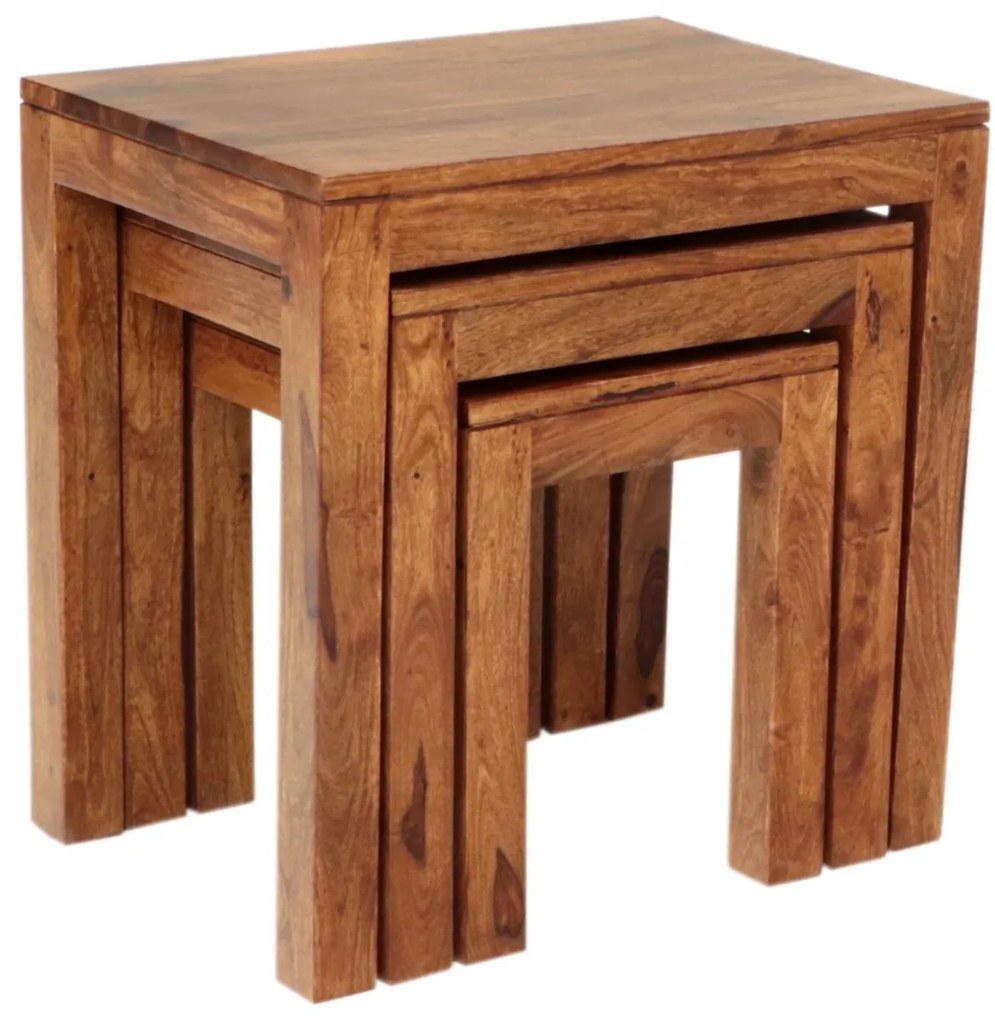 furniture-nabytek.cz - Odkladacie stolíky 3 ks Gani