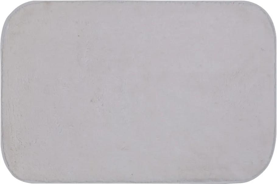Biela predložka do kúpeľne Confetti Bathmats Cotton Calypso, 60 × 90 cm