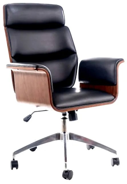 Kancelárska stolička DURANGO, 67x98x43, čierna