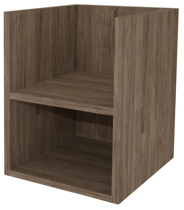Mereo, Mereo Aira, kúpeľňová skrinka 40 cm, spodná, Multidecor, Dark Rockford Hic, MER-CN795SDRH1