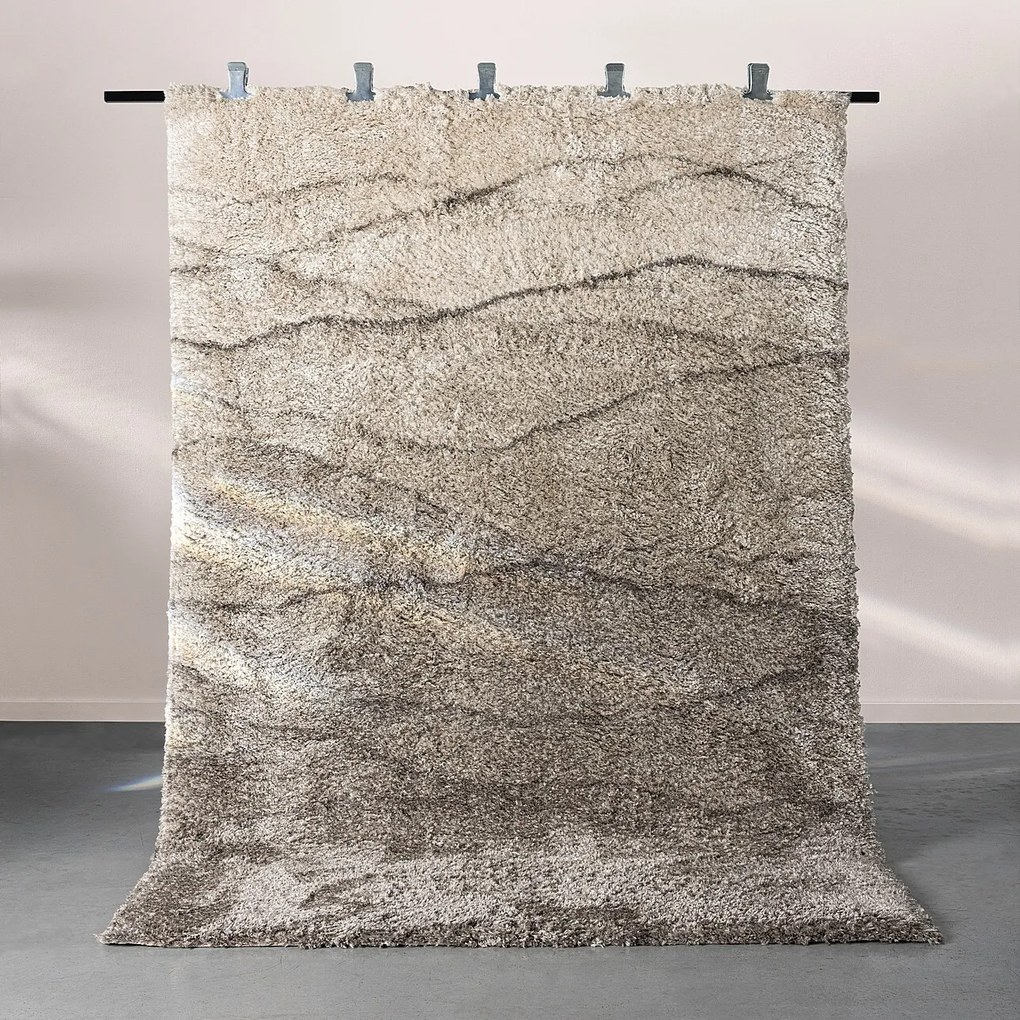 Koberec Reflection taupe gradient 200x290 cm