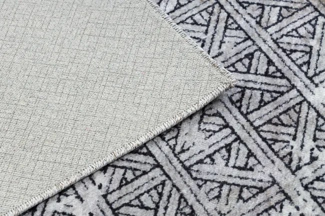 Koberec MIRO 51864.804 Vintage, kocka sivý