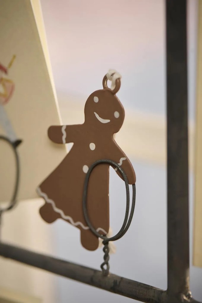 IB Laursen Vianočná ozdoba GINGERBREAD, hnedá
