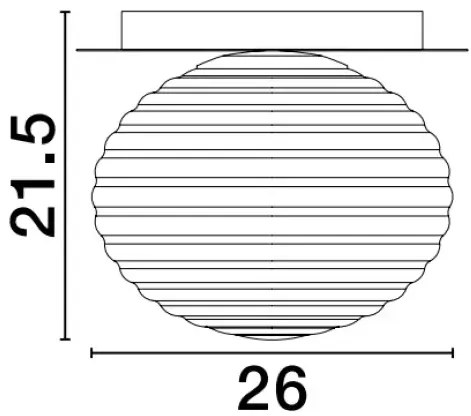Dizajnové stropné svietidlo Allen 3