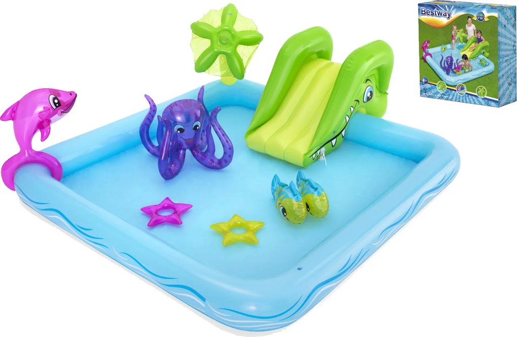 CH NAFUKOVACIE HRAČKY/BAZÉNIK 239 x 206 x 86 cm „AQUARIUM“ *5013 *3686