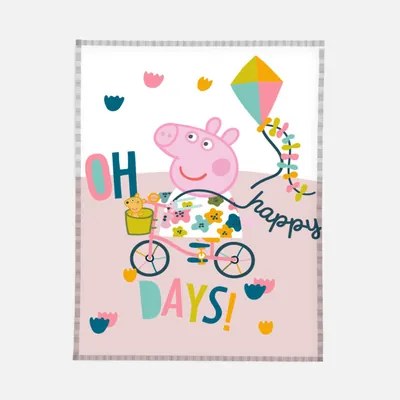 Detská deka PEPPA PIG 130x170 cm