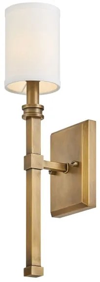 Hinkley HK-MOORE-WB1-HB - Nástenné svietidlo MOORE 1xE14/40W/230V zlaté