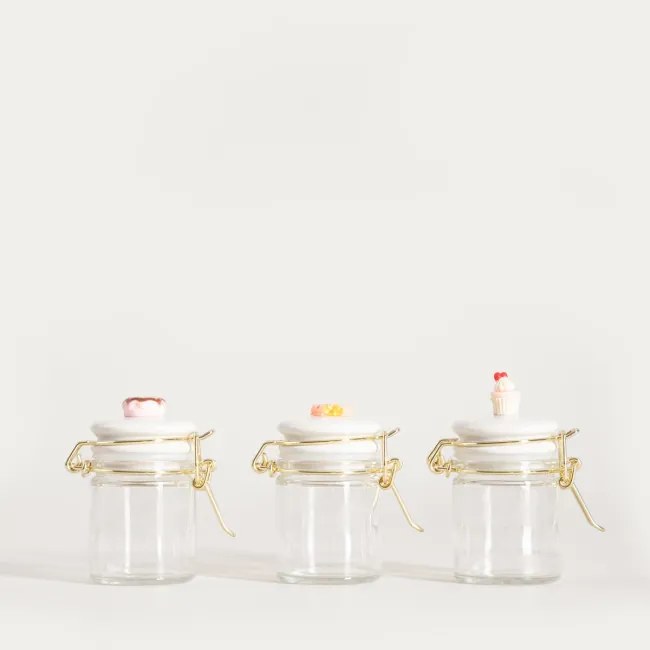 Sada troch nádob VASETTO s uzáverom 760419 (3 ks)