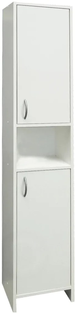 Kúpeľňová skrinka vysoká Multi Praxis 33,5x25,5 cm biela INCA35LP