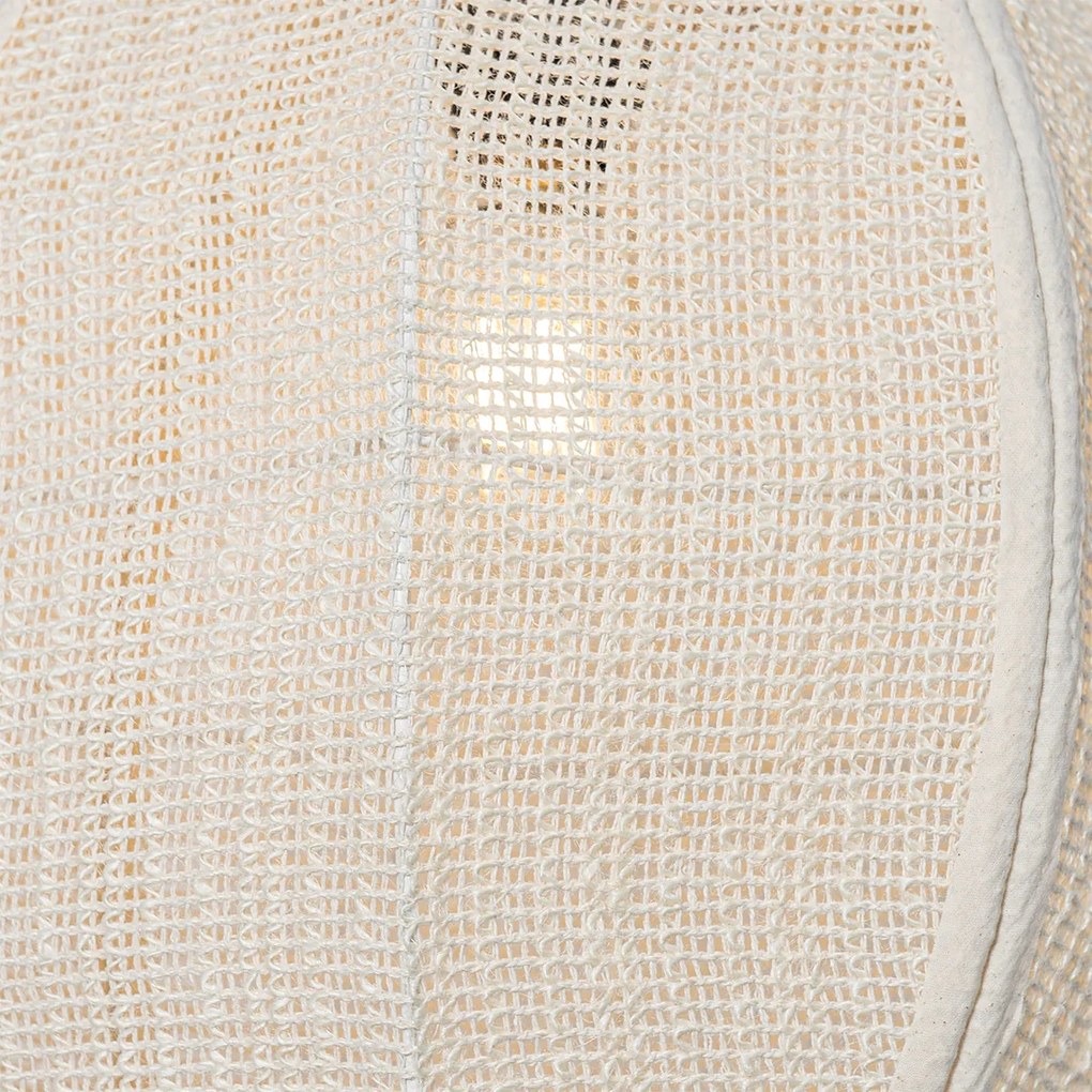 Orientálne závesné svietidlo prírodné 35 cm - Rob