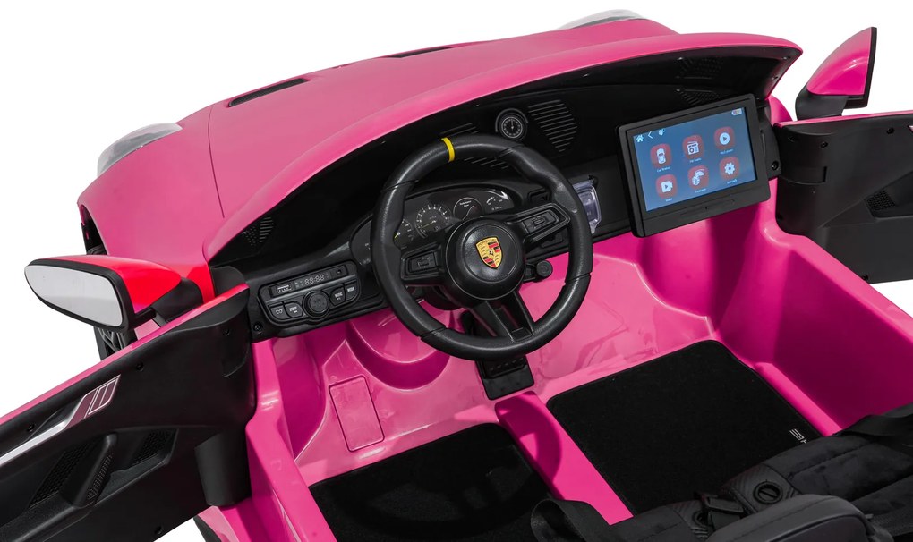 Detské elektrické autíčko Porsche 911 GT3 STRONG MP4 ružové