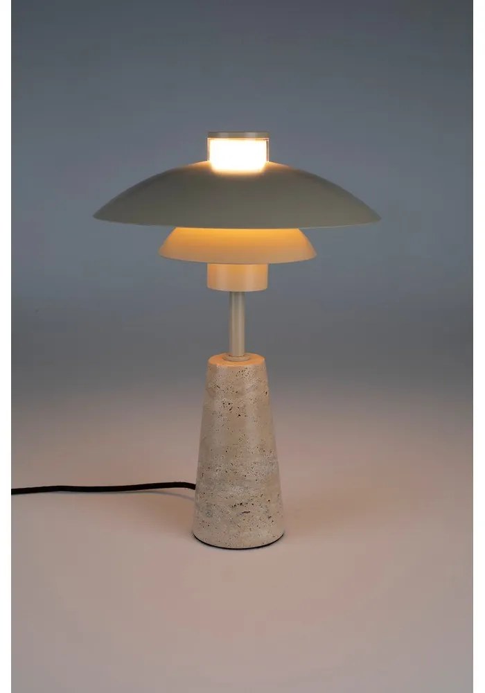 Béžová LED stmievateľná stolová lampa (výška 37 cm) Cole – Zuiver