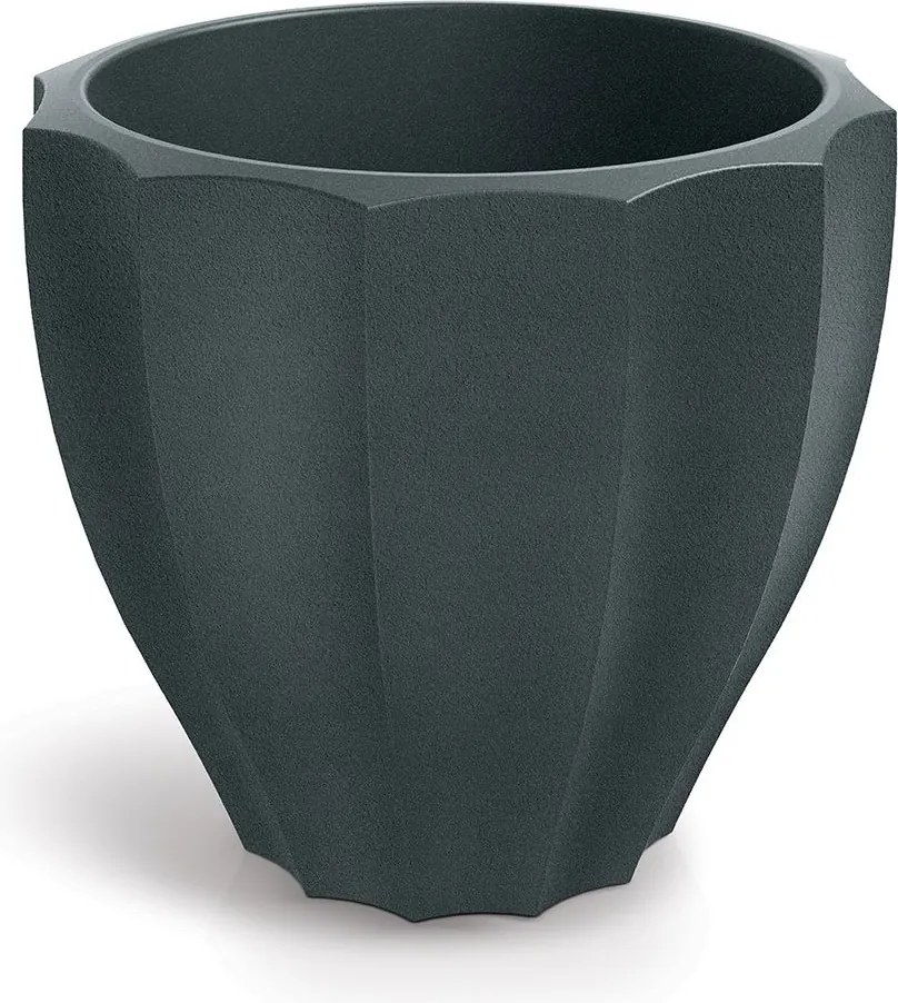 Kvetináč Ronas Rounde grafit
